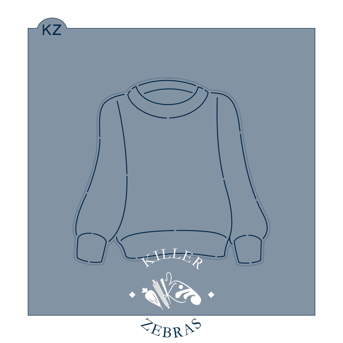 Comfy Sweater – Cookie Cutter & Stencil Set