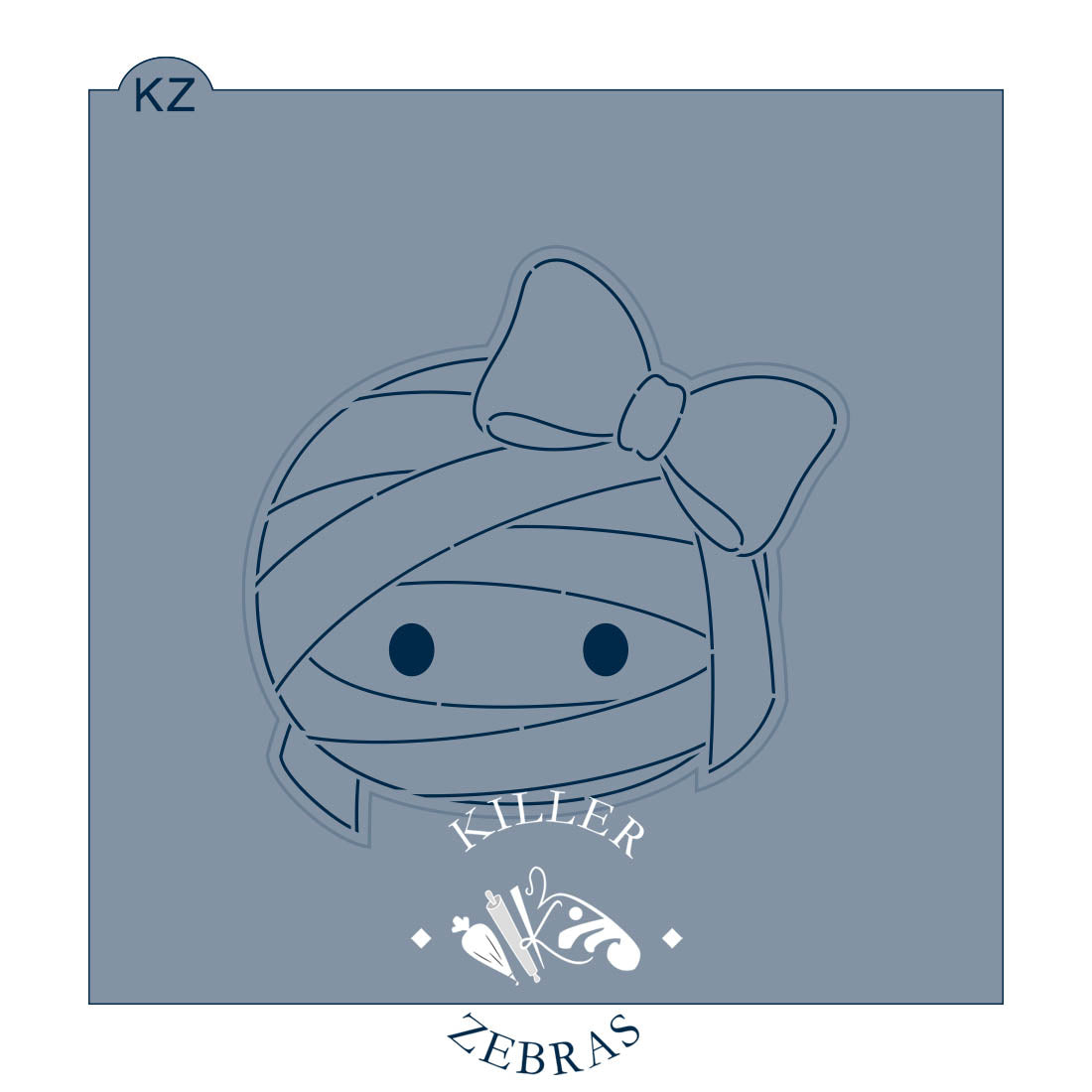 Coquette Mummy – Cookie Cutter & Stencil Set