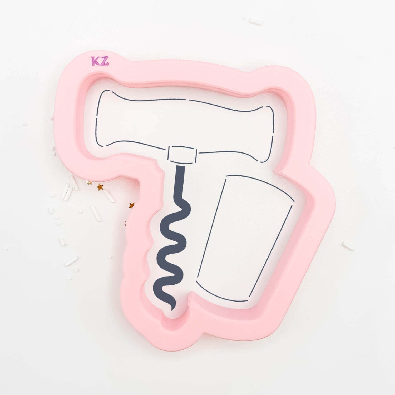 Cookie Cutters Corkscrew – Cookie Cutter & Stencil Set