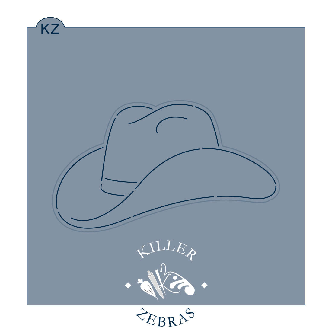 Cookie Cutters Cowboy Hat Cutter/Stencil