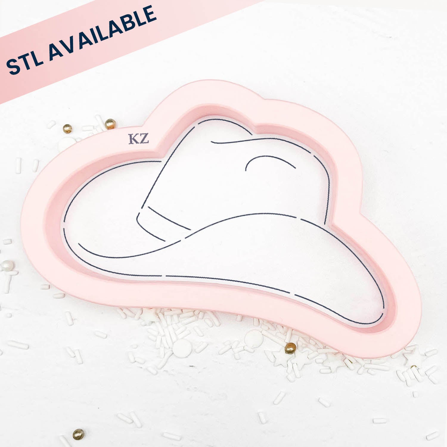 Cookie Cutters Cowboy Hat Cutter/Stencil