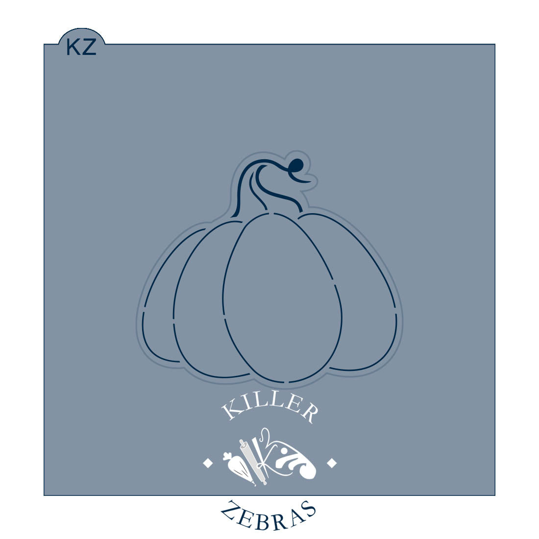 Cookie Cutters Curly Vine Pumpkin – Cookie Cutter & Stencil Set