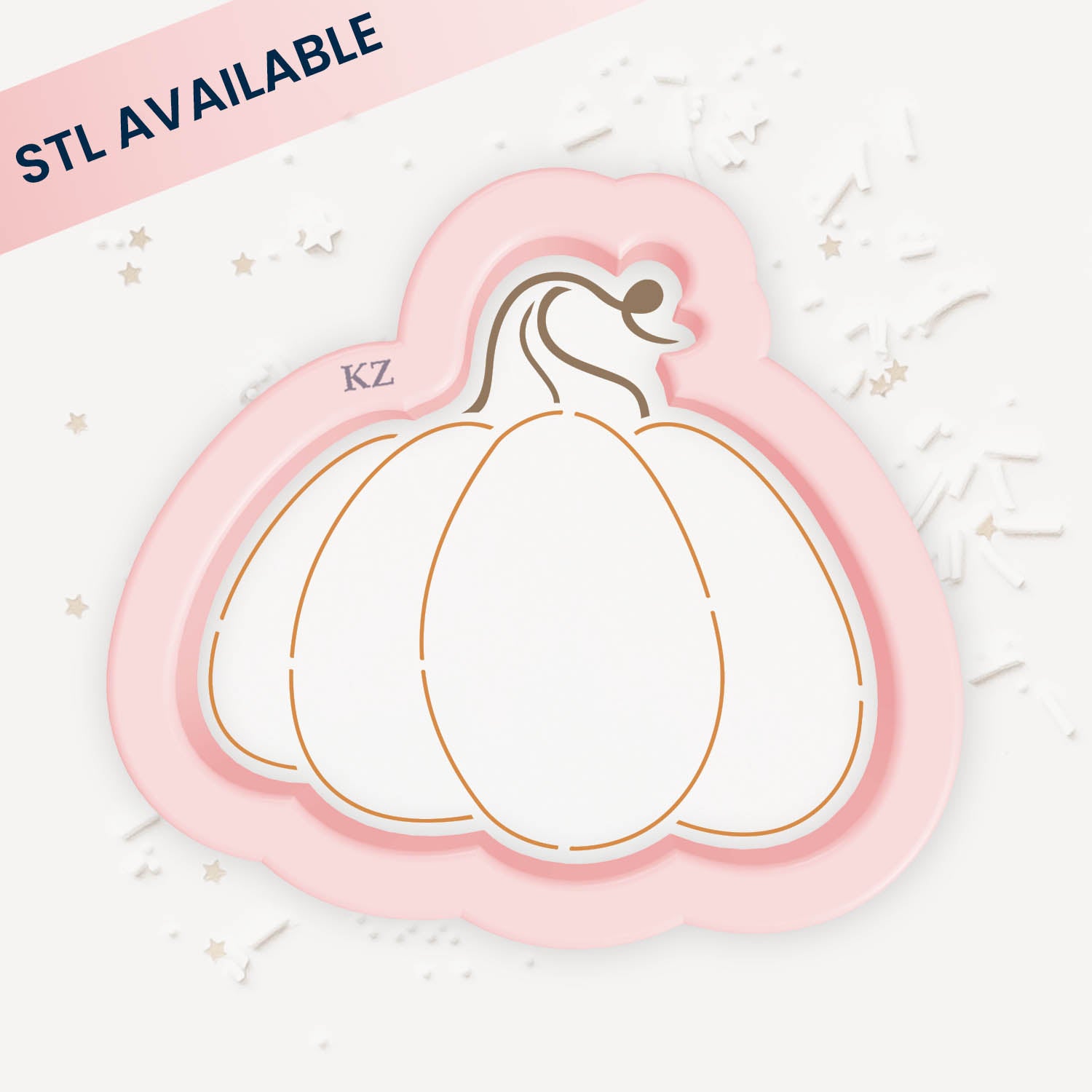 Cookie Cutters Curly Vine Pumpkin – Cookie Cutter & Stencil Set