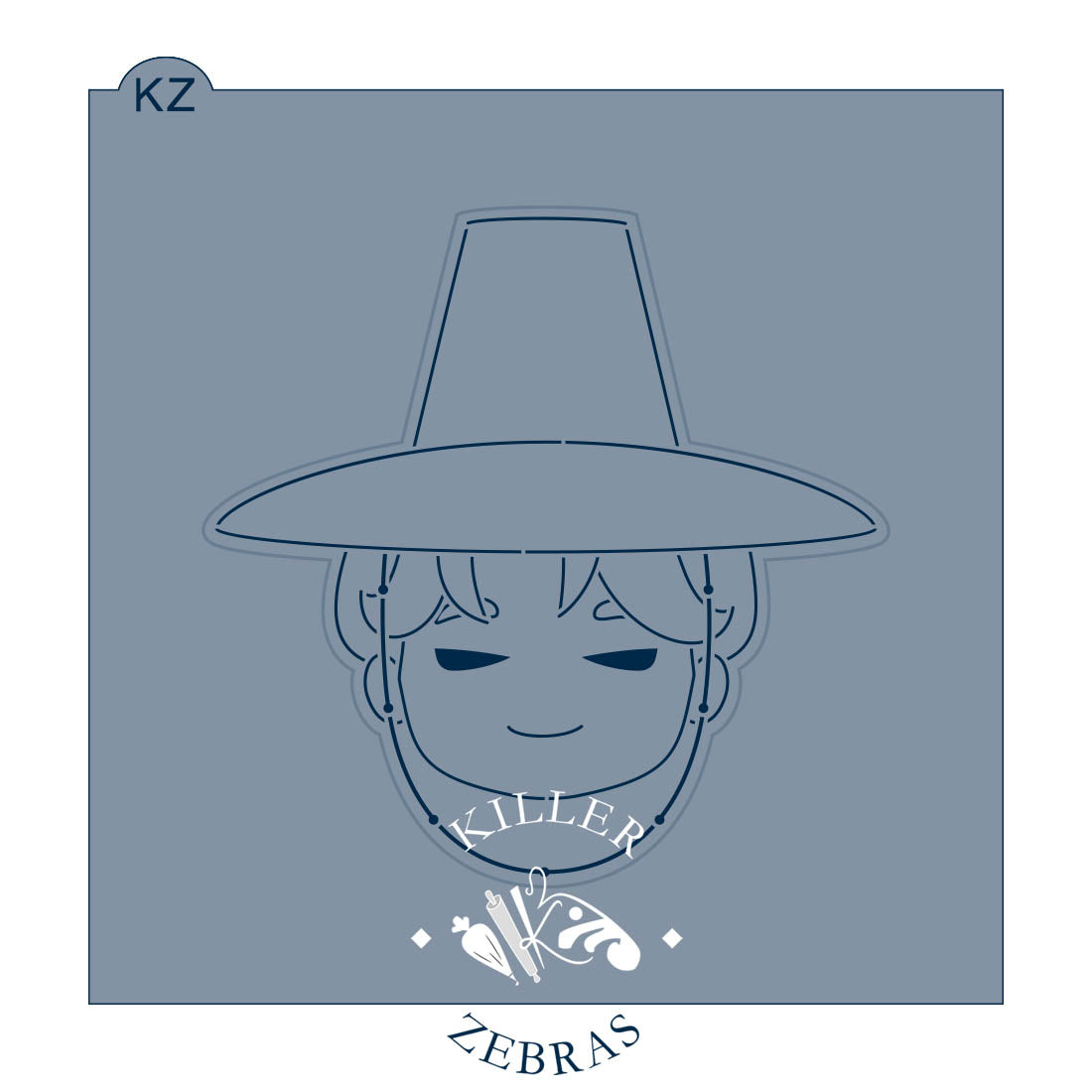 Cookie Cutters Demon Boy – Cookie Cutter & Stencil Set