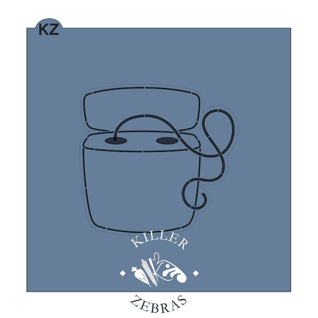 Cookie Cutters Dental Floss Cutter/Stencil