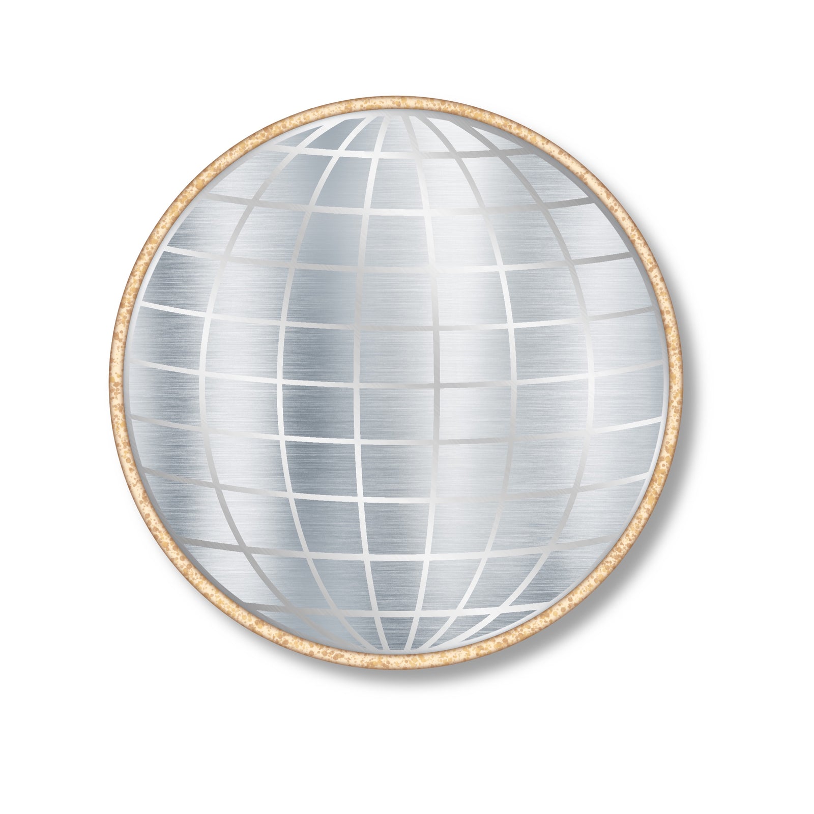 5.5 x 5.5 Stencil Disco Ball Stencil