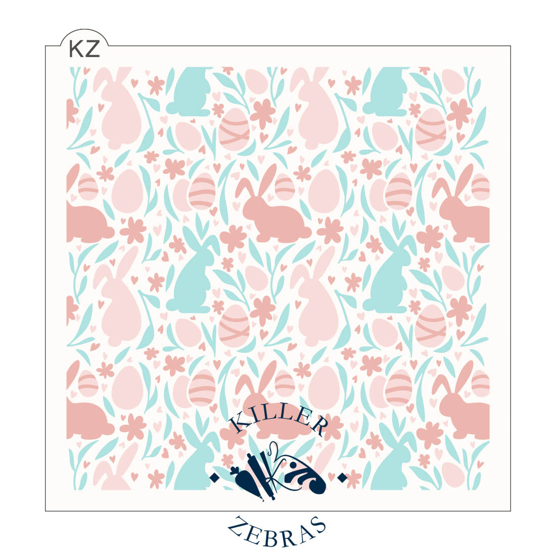 5.5 x 5.5 Stencil Dye Hard – Layered Cookie Stencil