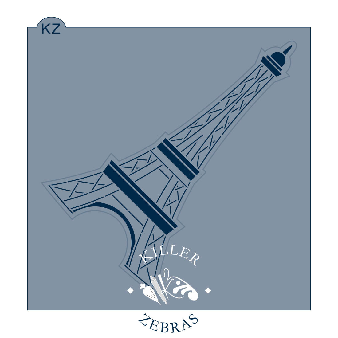 Cookie Cutters Eiffel Tower Cutter/Stencil