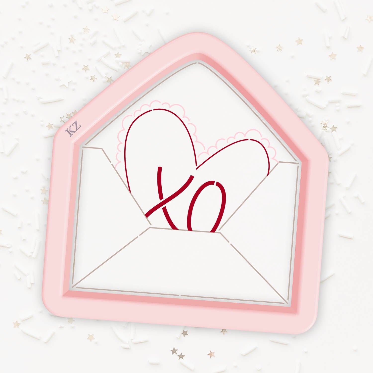 Cookie Cutters Envelope – Cookie Cutter & Stencil Set