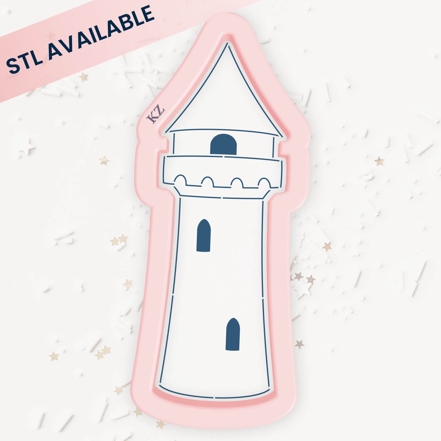 Cookie Cutters Fairytale Tower – Cookie Cutter & Stencil Set