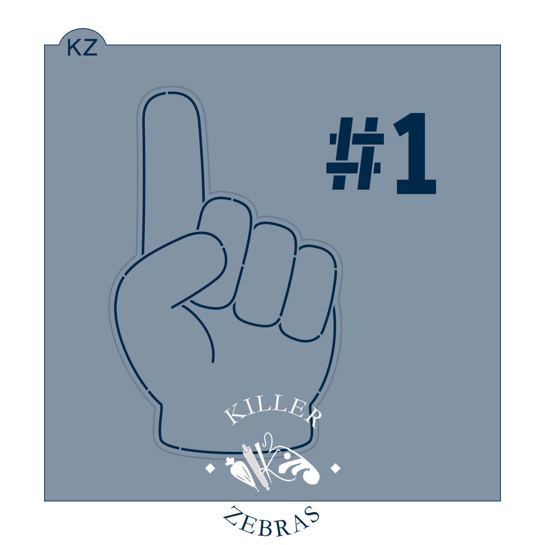 Cookie Cutters Foam Finger Cutter/Stencil