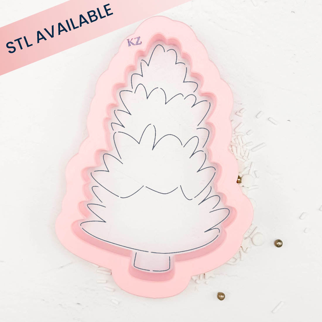 Cookie Cutters Forest Tree Cutter/Stencil