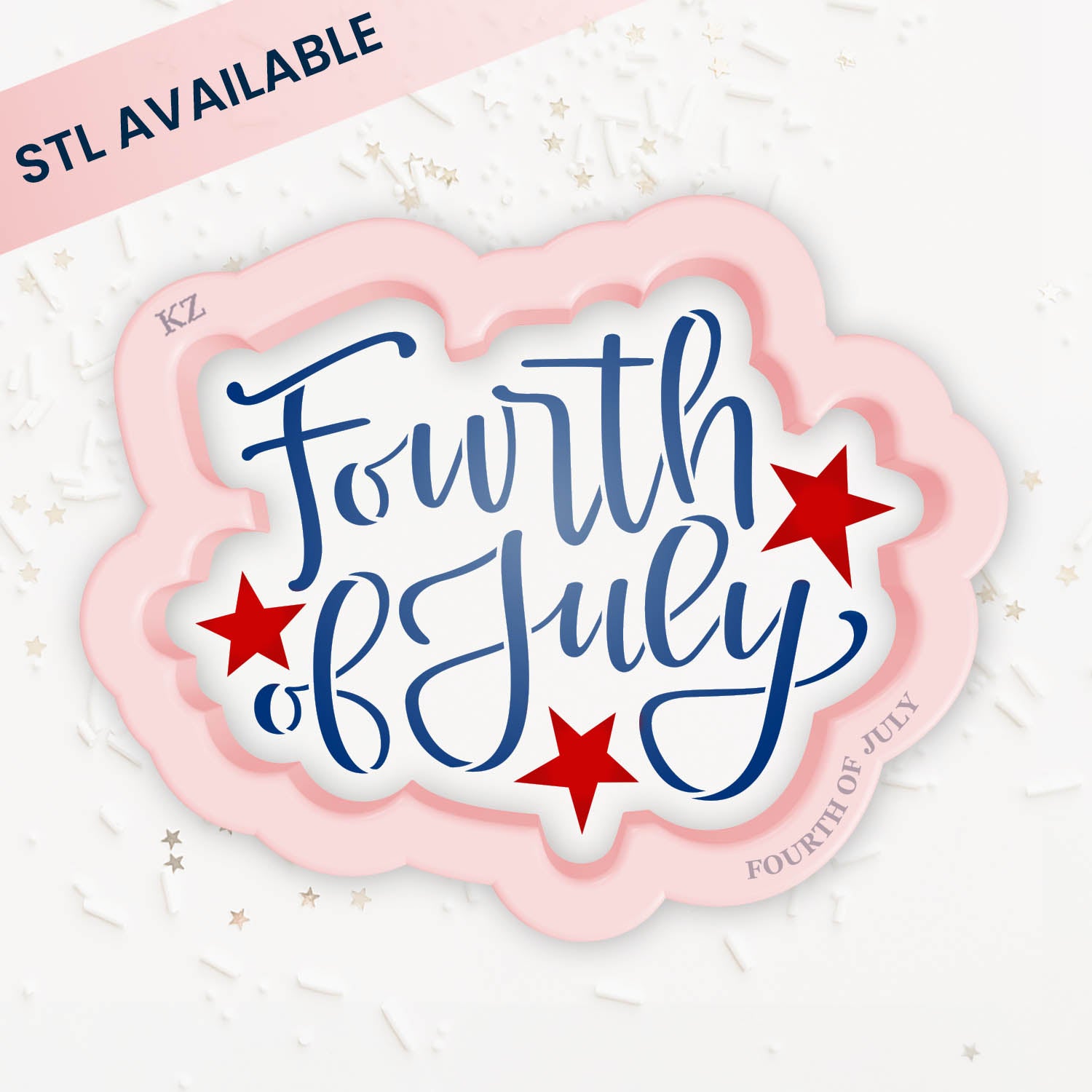 Cookie Cutters Fourth of July – Cookie Cutter & Stencil Set