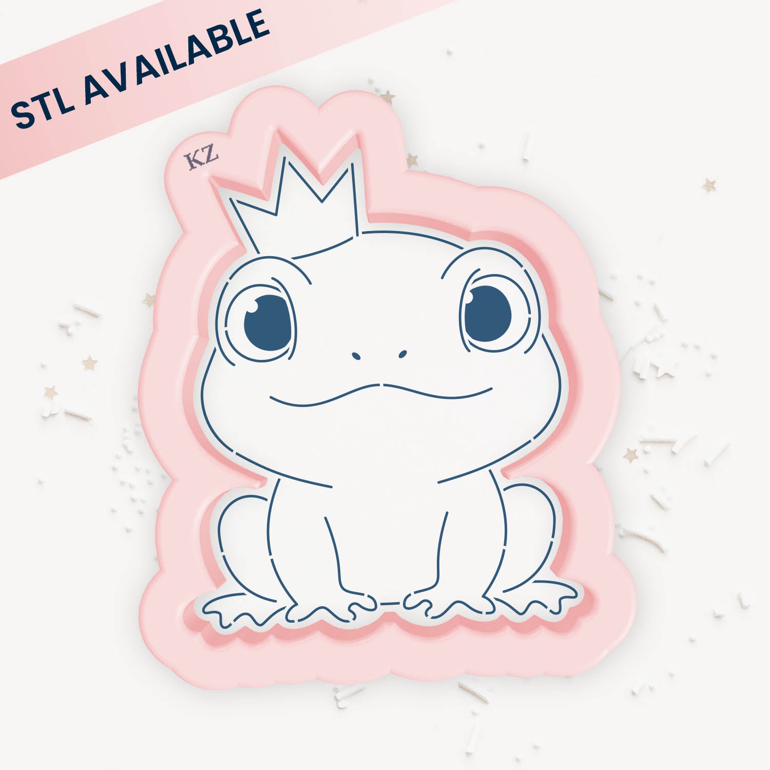 Cookie Cutters Frog Prince Cutter/Stencil