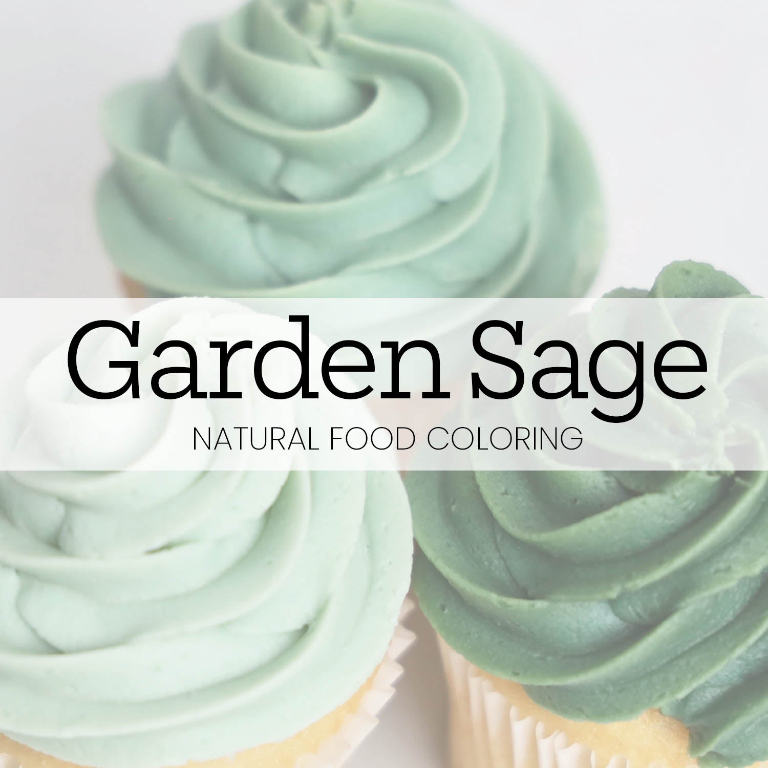 Natural Gel Color Natural Icing Color – Garden Sage | The Sugar Art