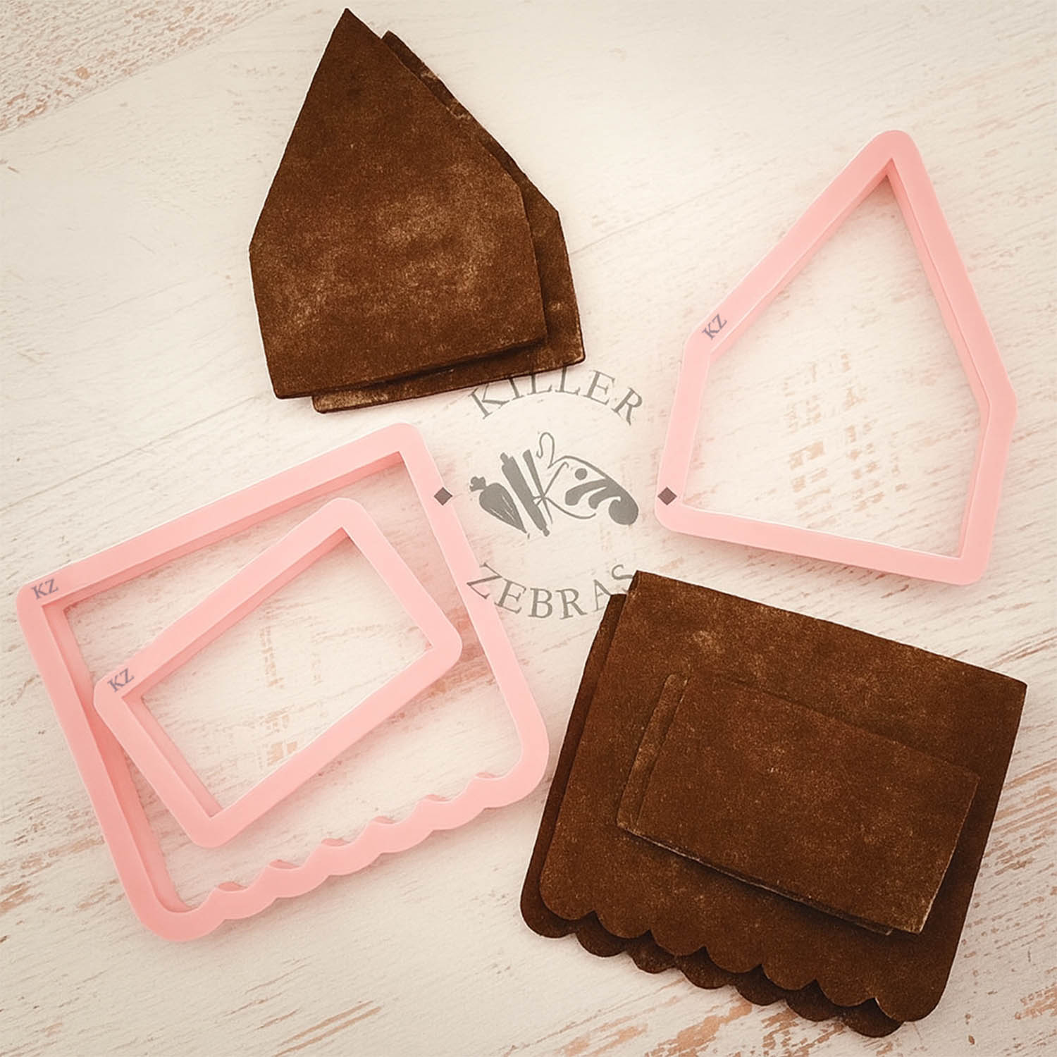 Cookie Cutters Gingerbread House 3D