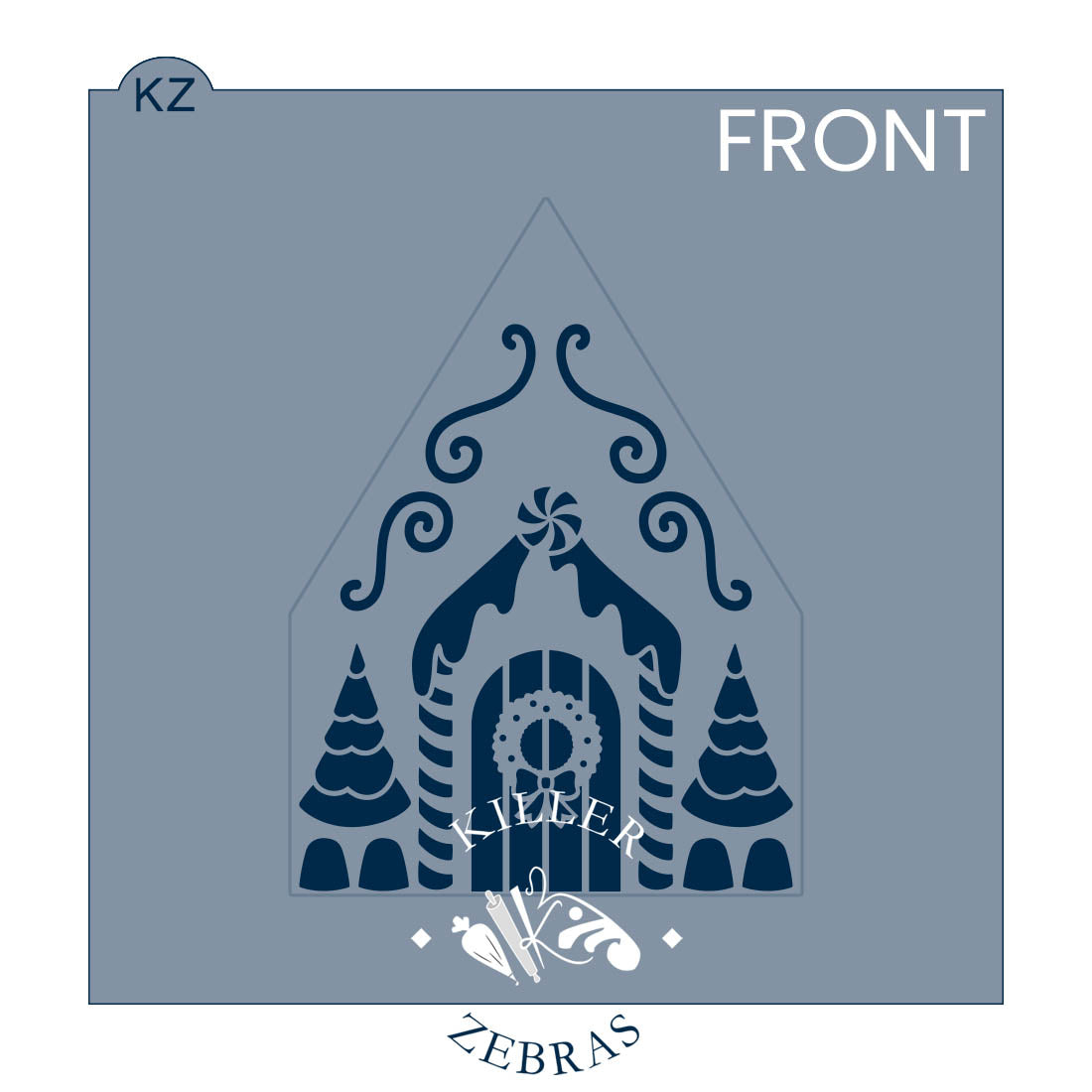 Cookie Cutters Gingerbread House 3D