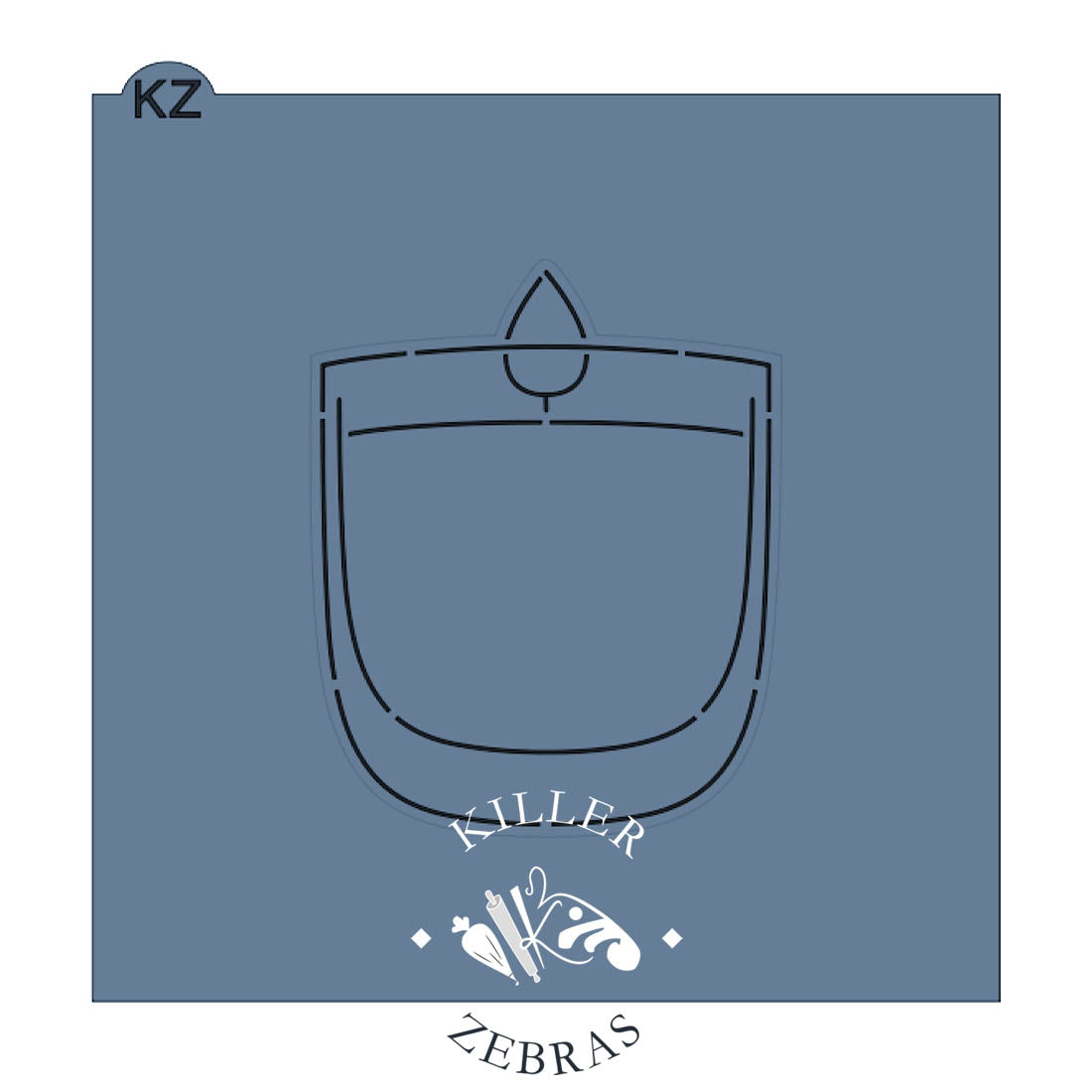 Cookie Cutters Glass Candle Cutter/Stencil