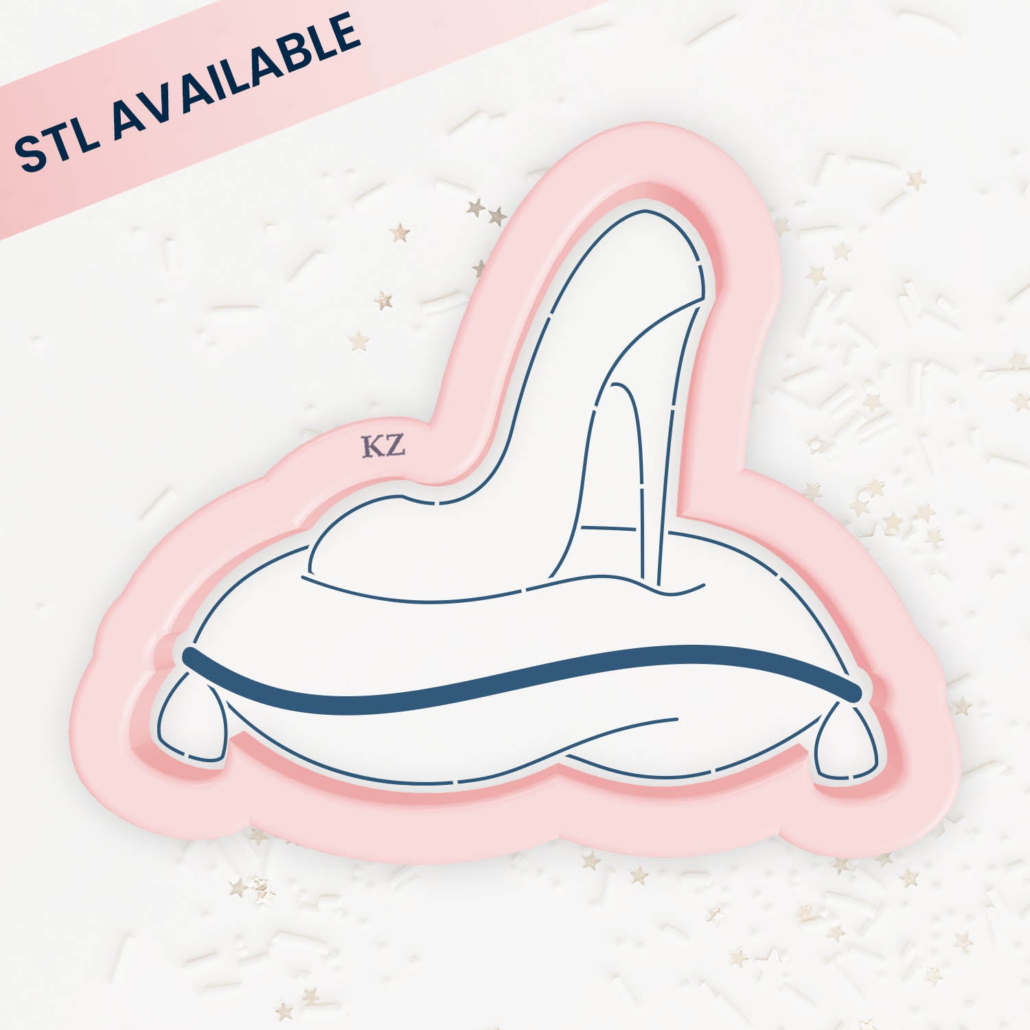 Cookie Cutters Glass Slipper Cutter/Stencil