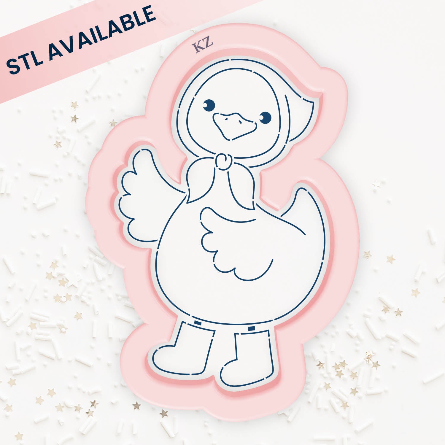 Cookie Cutters Goose Waving Cutter/Stencil