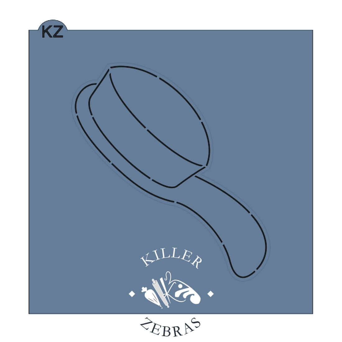 Cookie Cutters Hairbrush – Cookie Cutter & Stencil Set