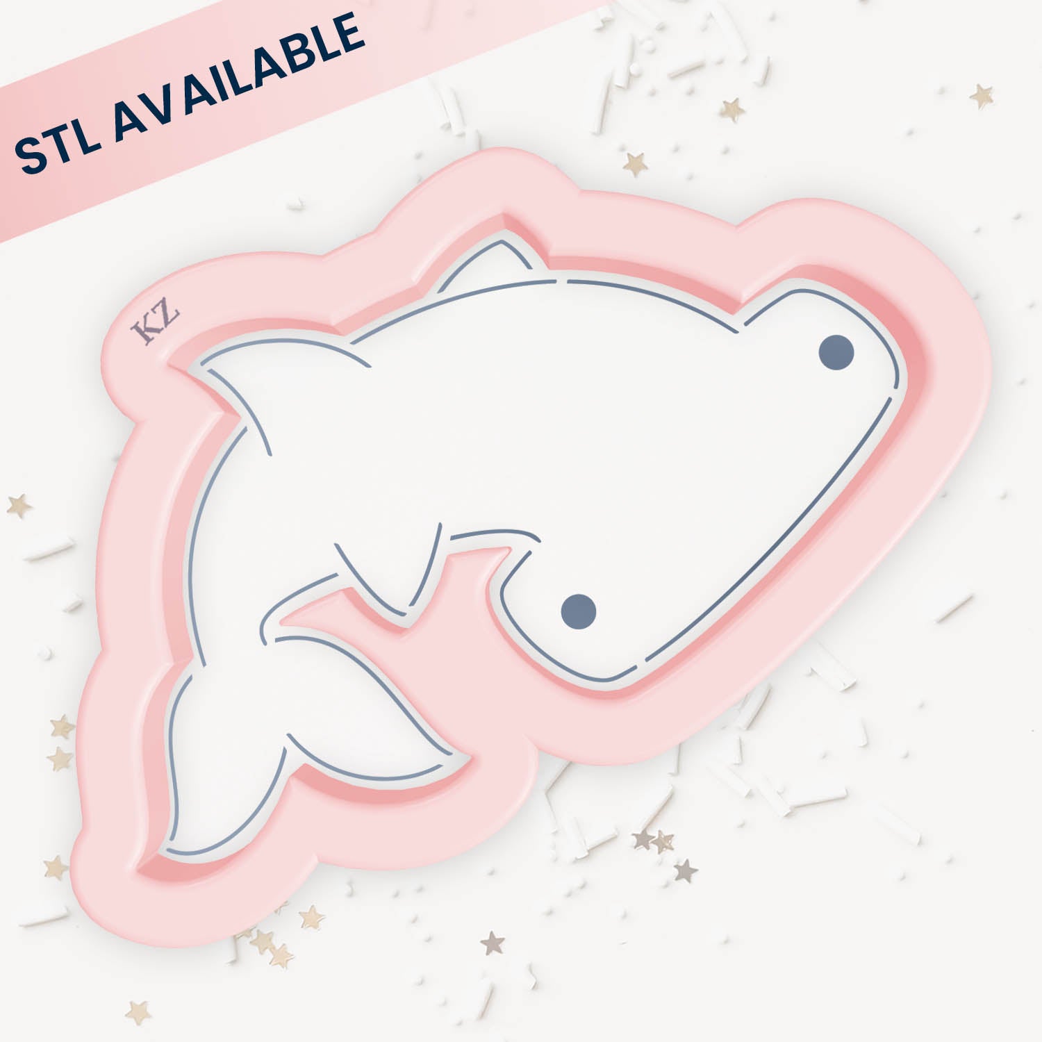 Cookie Cutters Hammerhead Shark Cutter/Stencil