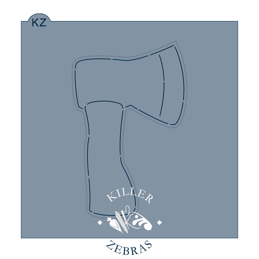 Cookie Cutters Hatchet Cutter/Stencil