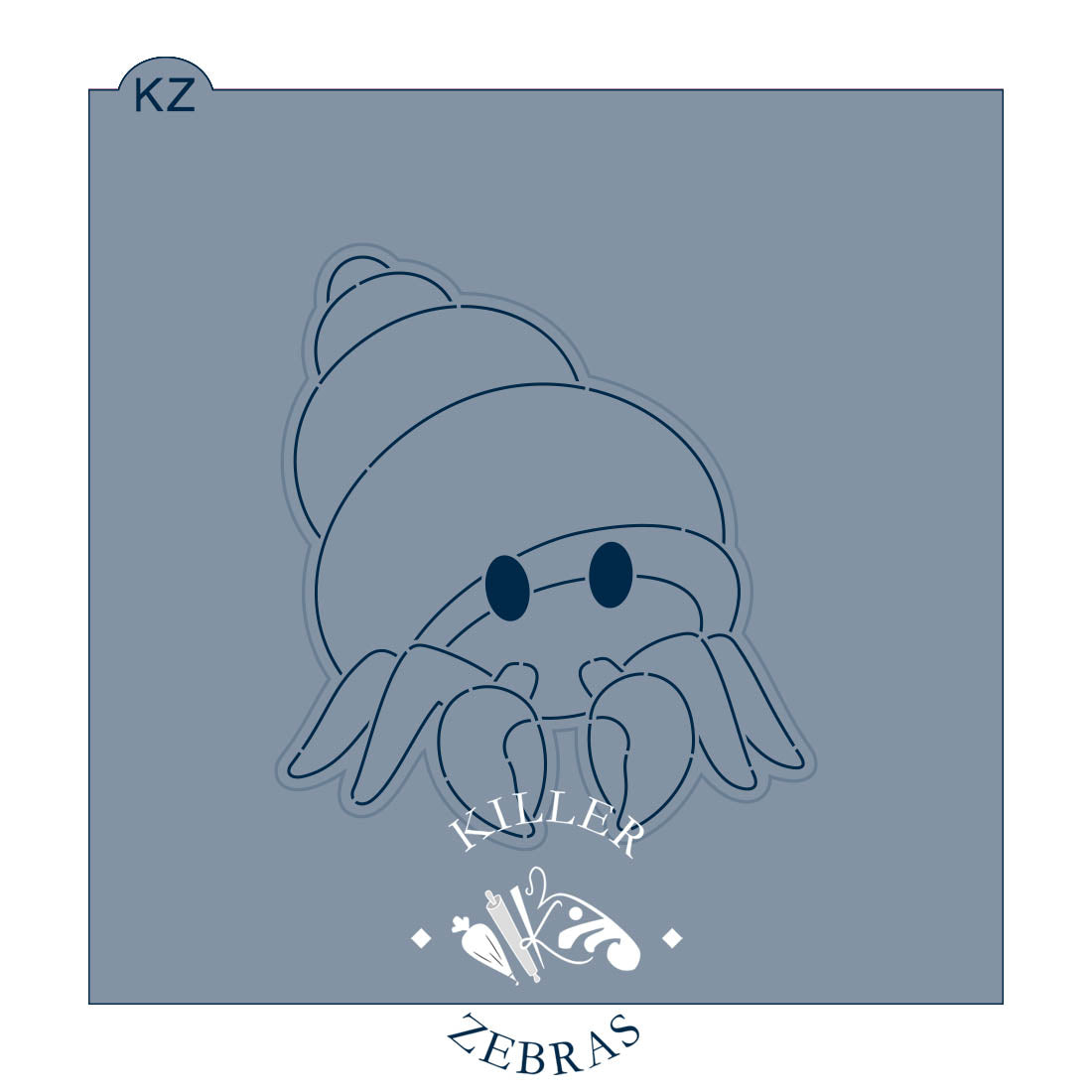 Cookie Cutters Hermit Crab Cutter/Stencil