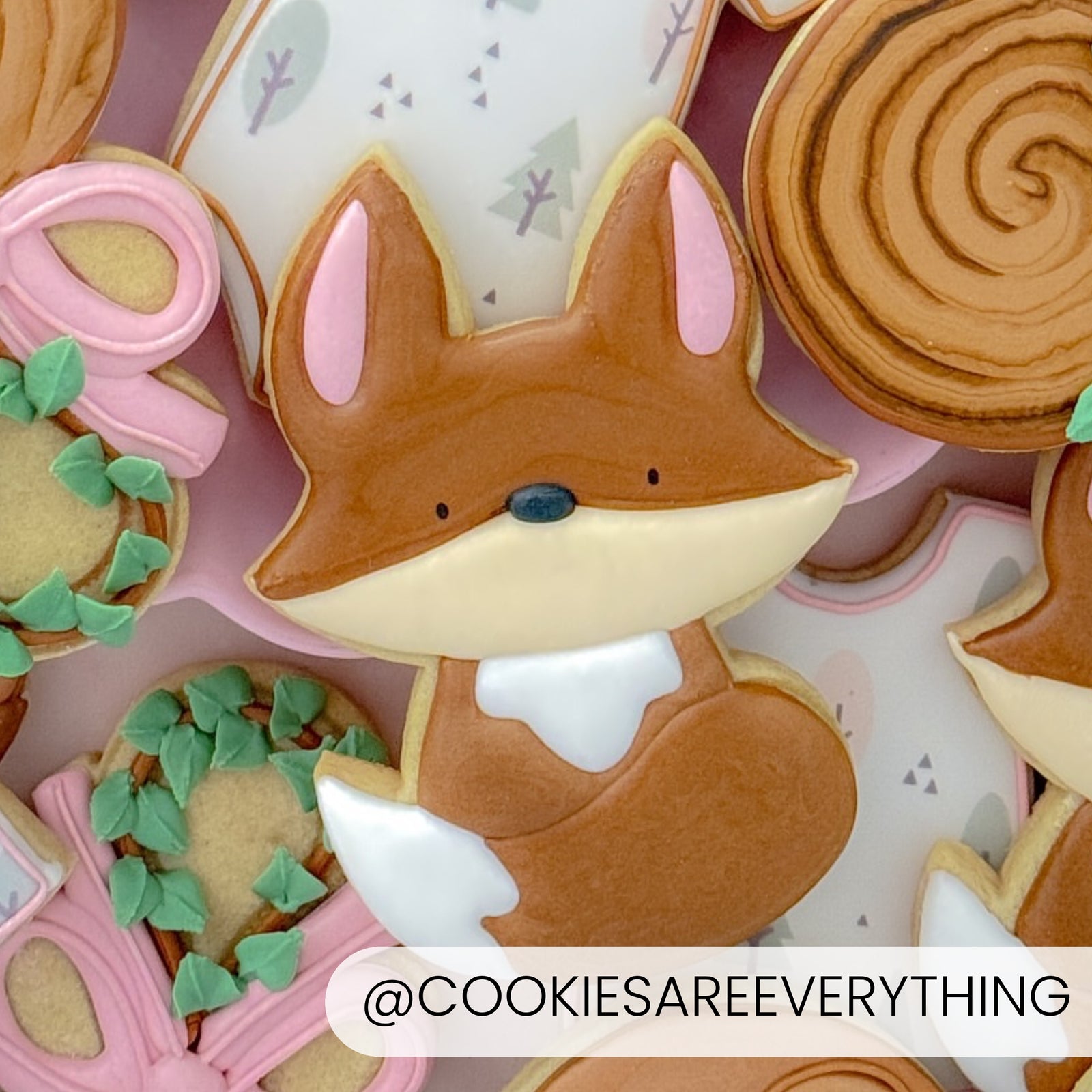 Cookie Cutters Fox – Cookie Cutter & Stencil Set
