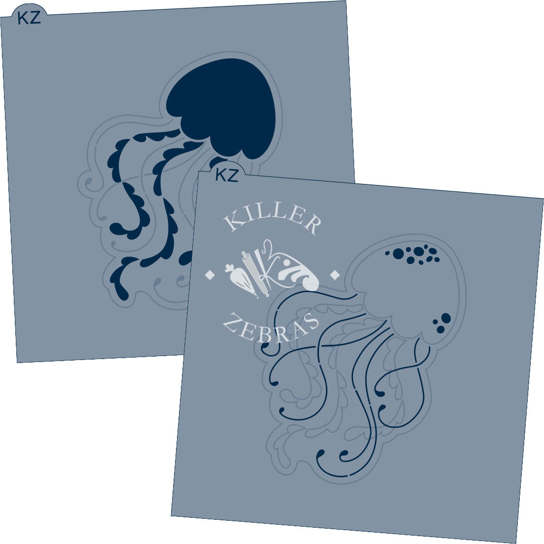 Cookie Cutters Jellyfish Cutter/Stencil