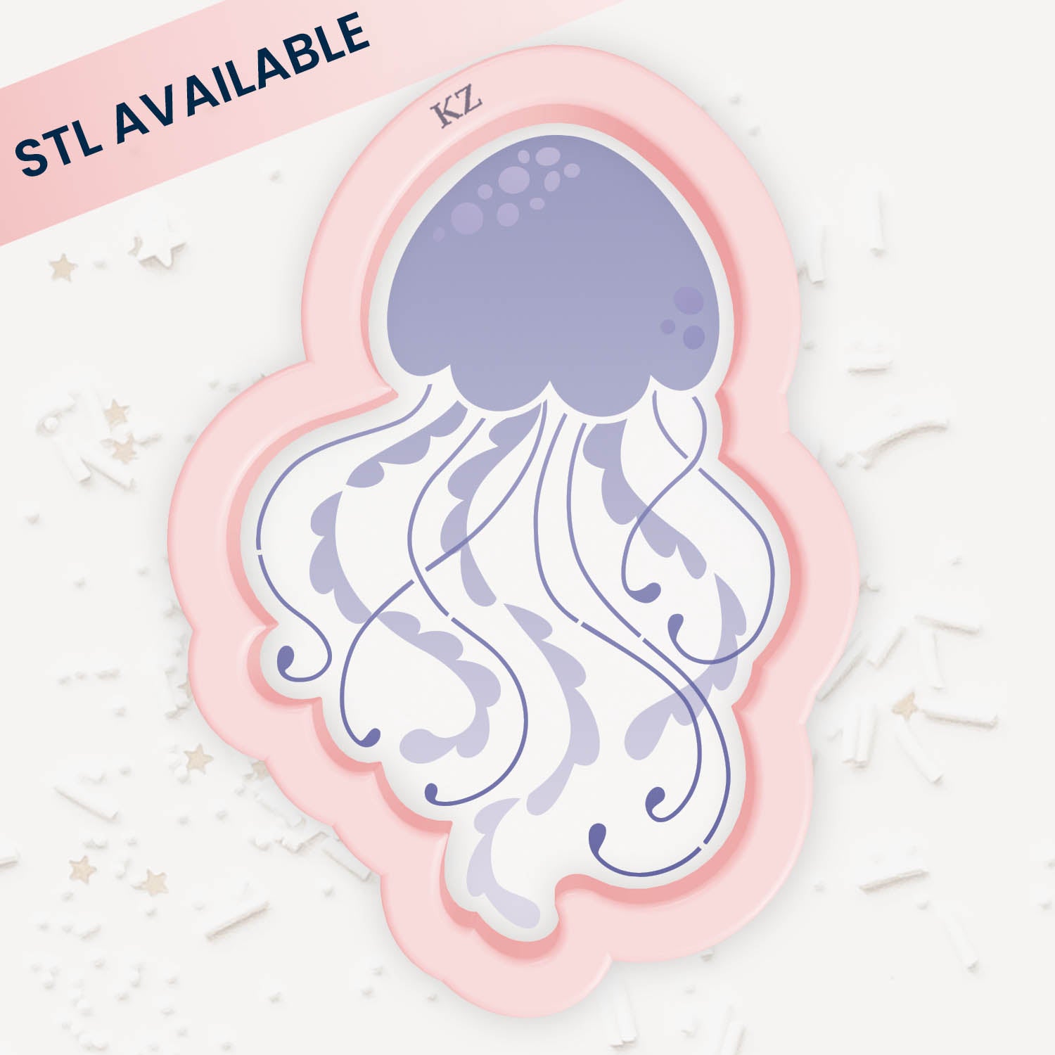 Cookie Cutters Jellyfish Cutter/Stencil