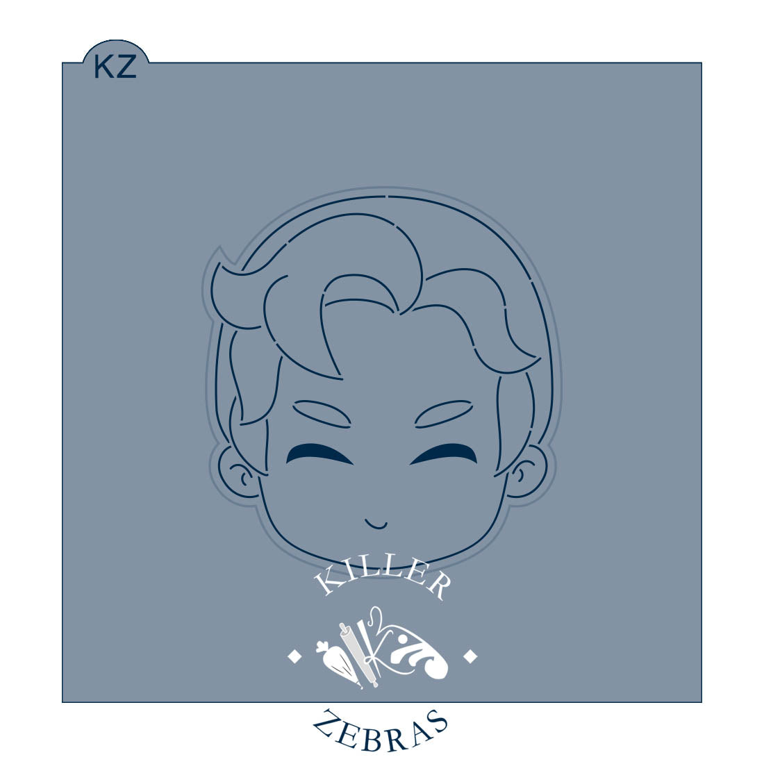 Cookie Cutters K-Pop Boys (Set of 5) Cutter/Stencil