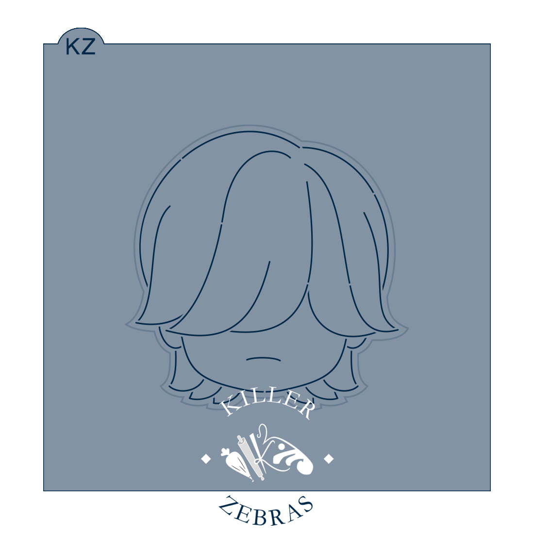 Cookie Cutters K-Pop Boy (Style 5) Cutter/Stencil