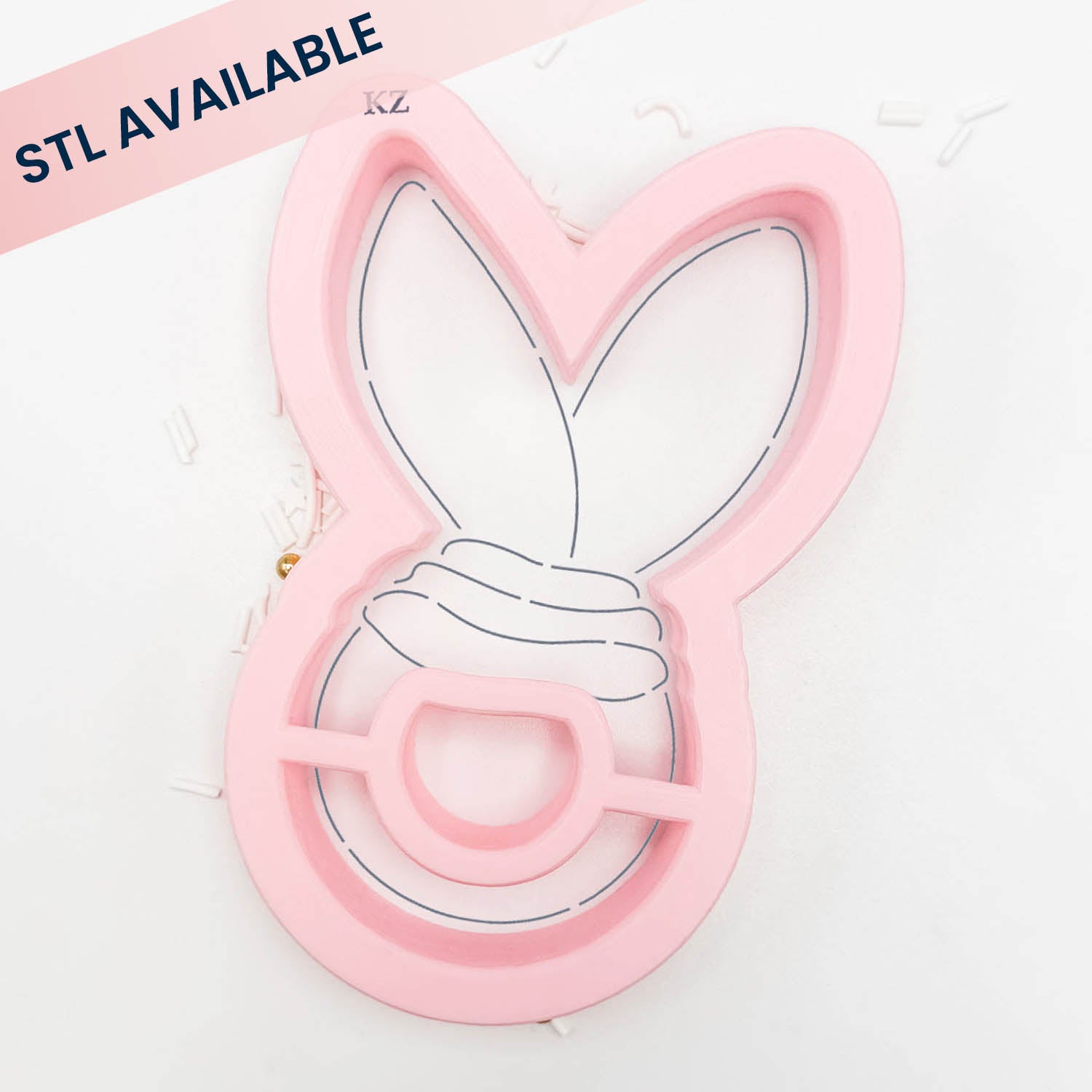 Cookie Cutters Knotted Teether Cutter/Stencil