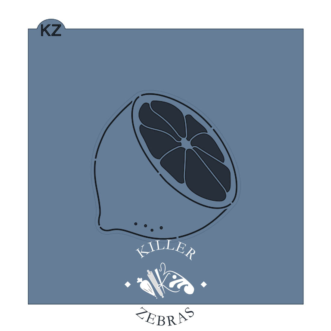 Cookie Cutters Lemon Half – Cookie Cutter & Stencil Set