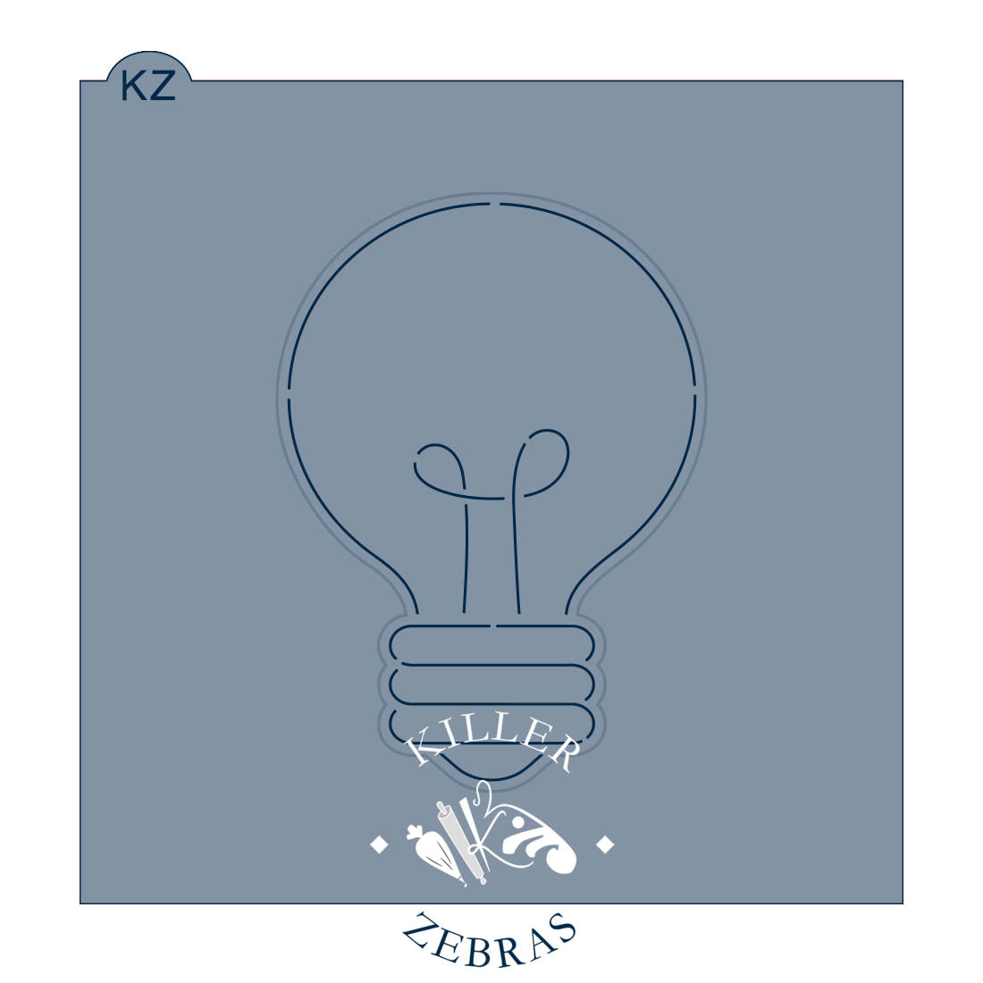 Cookie Cutters Light Bulb – Cookie Cutter & Stencil Set