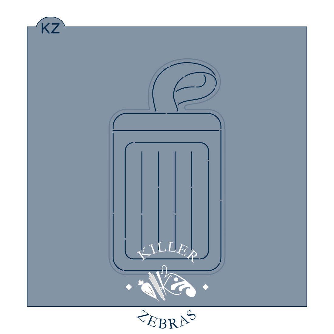 Cookie Cutters Luggage Tag Cutter/Stencil