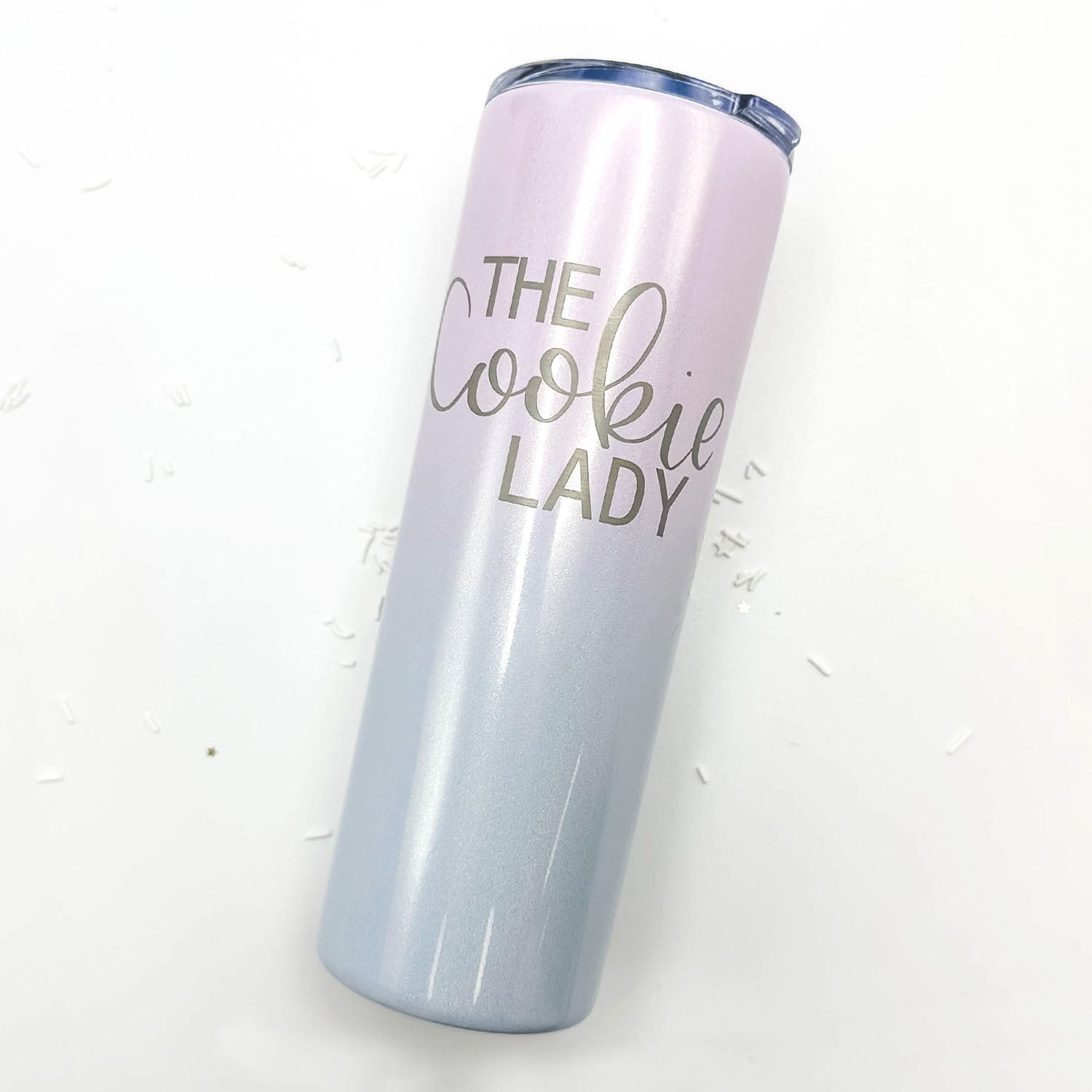 Tumbler Magic Mist Glitter Stainless Steel 20 oz. Tumbler