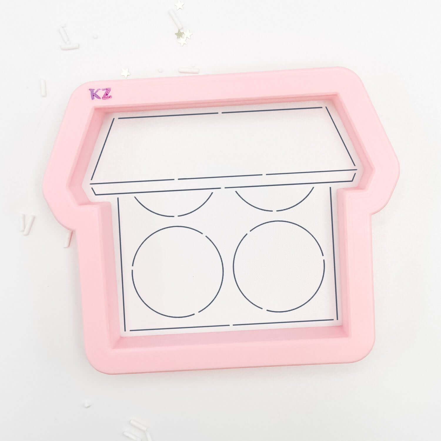 Cookie Cutters Square Compact Cutter/Stencil