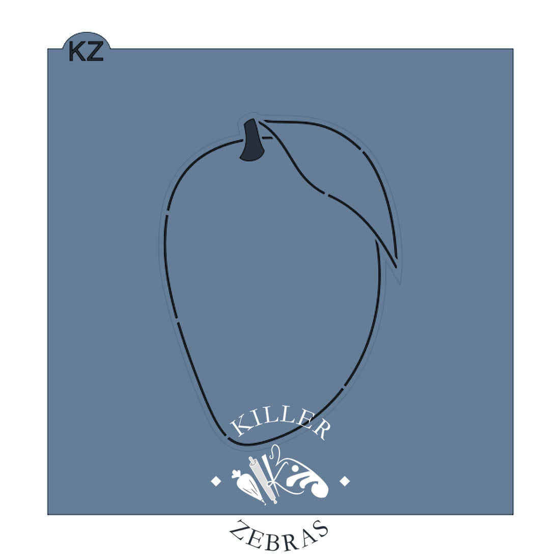 Cookie Cutters Mango Cutter/Stencil