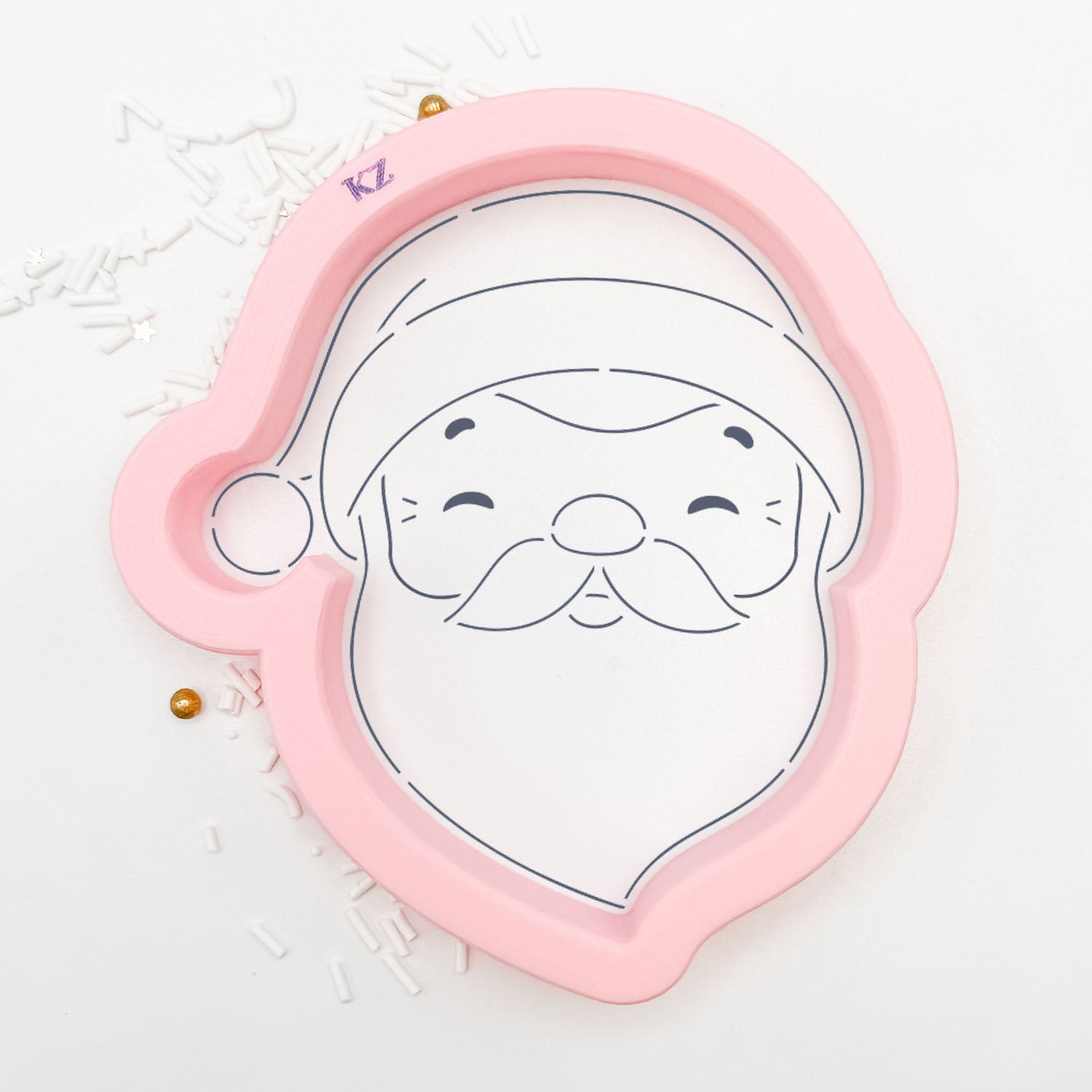 Cookie Cutters Merry Santa Cutter/Stencil