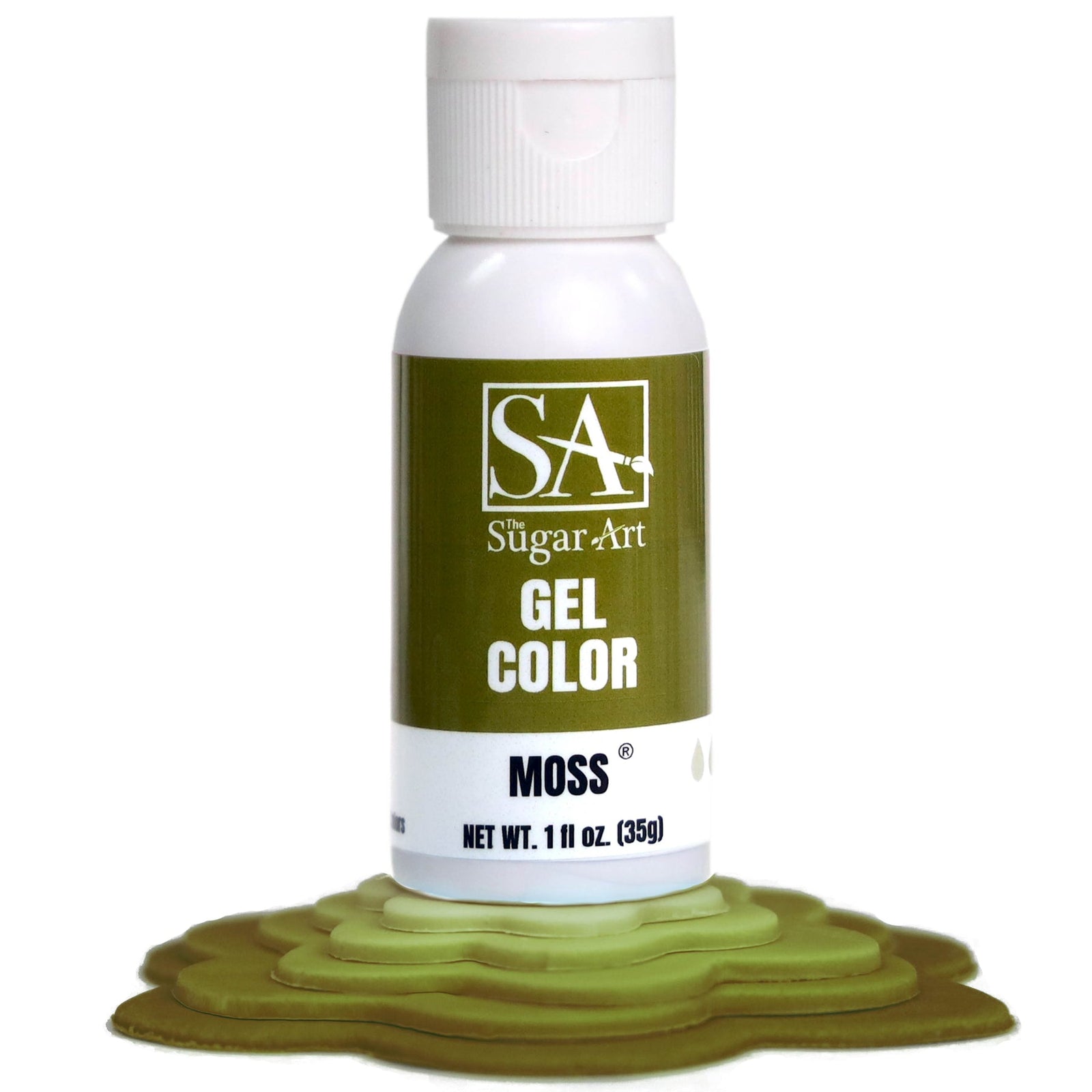 Gel Color Moss Sugar Art Gel Color