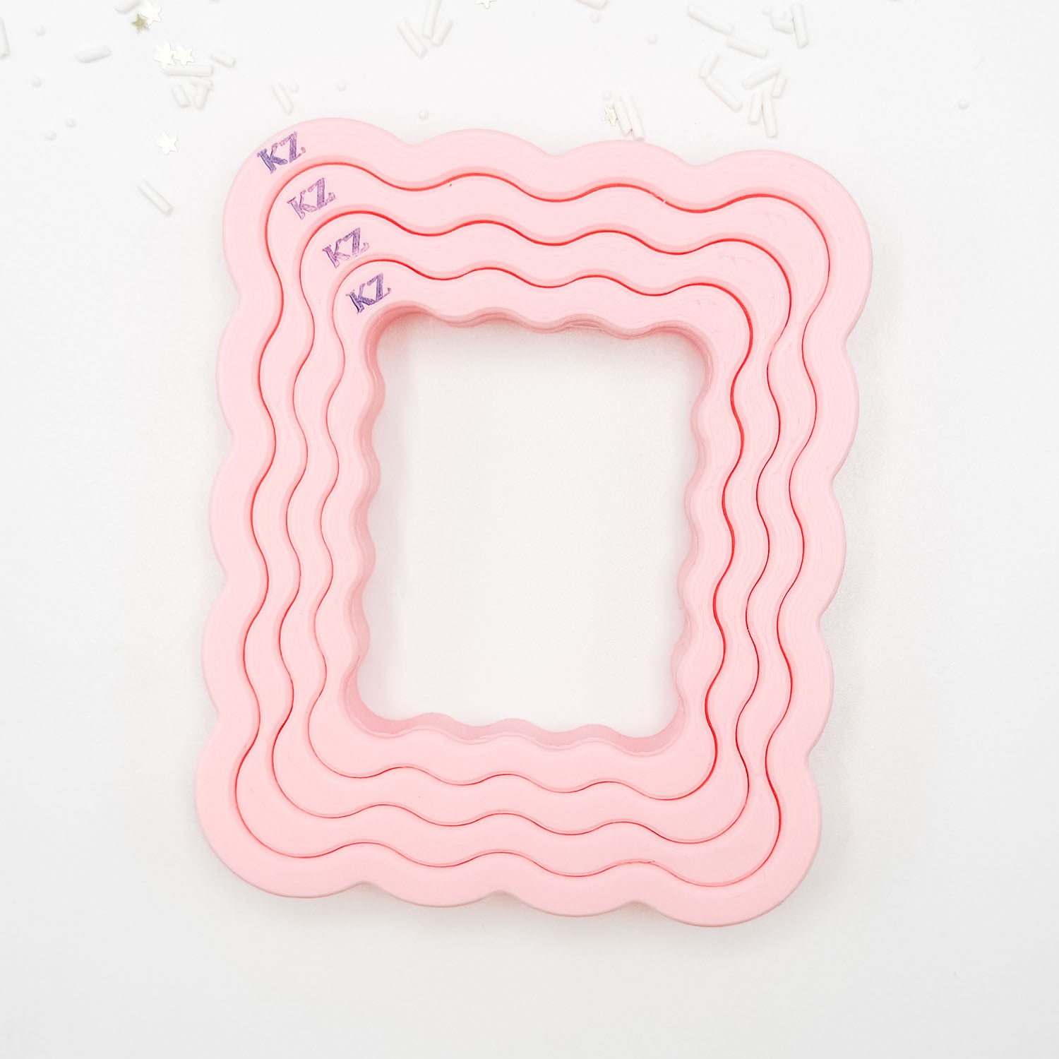 Cookie Cutters Nesting Wavy Rectangles – Cookie Cutter Set