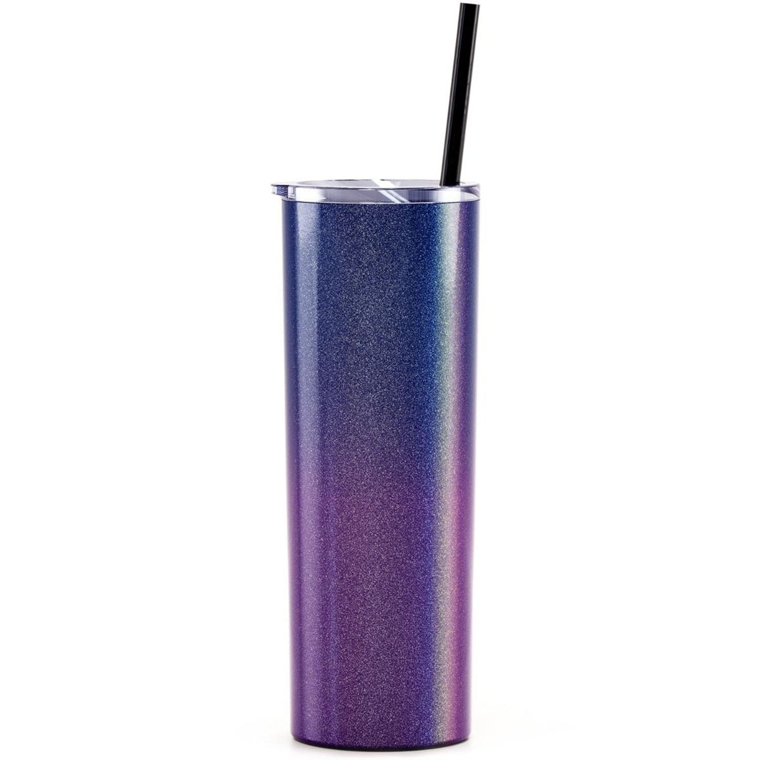 Tumbler Night Shade Glitter Stainless Steel 20 oz. Tumbler