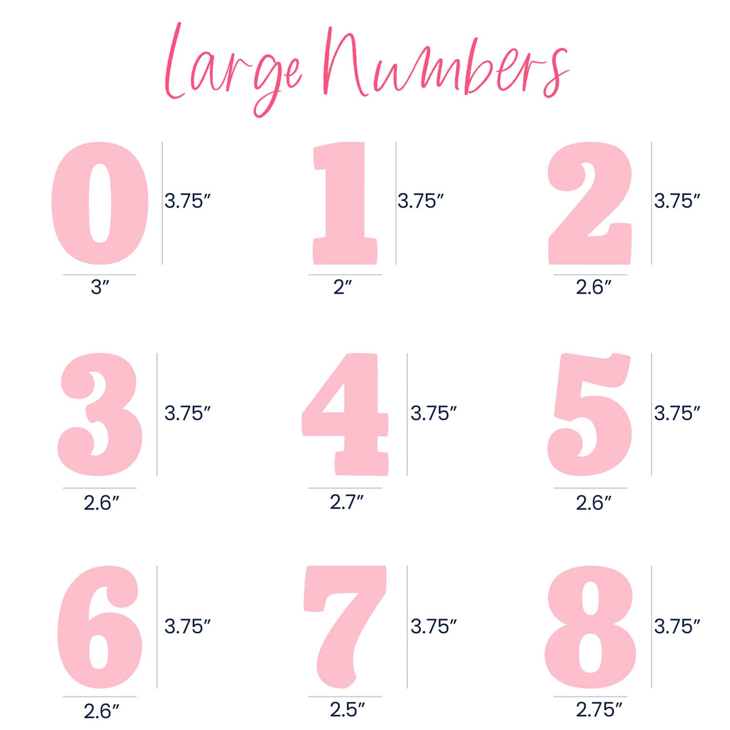 Cookie Cutters Number Cutters