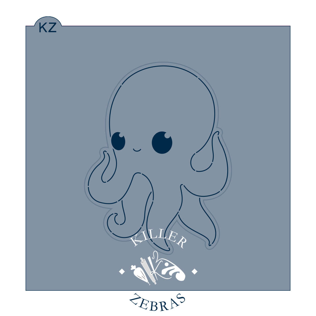 Cookie Cutters Octopus Cutter/Stencil