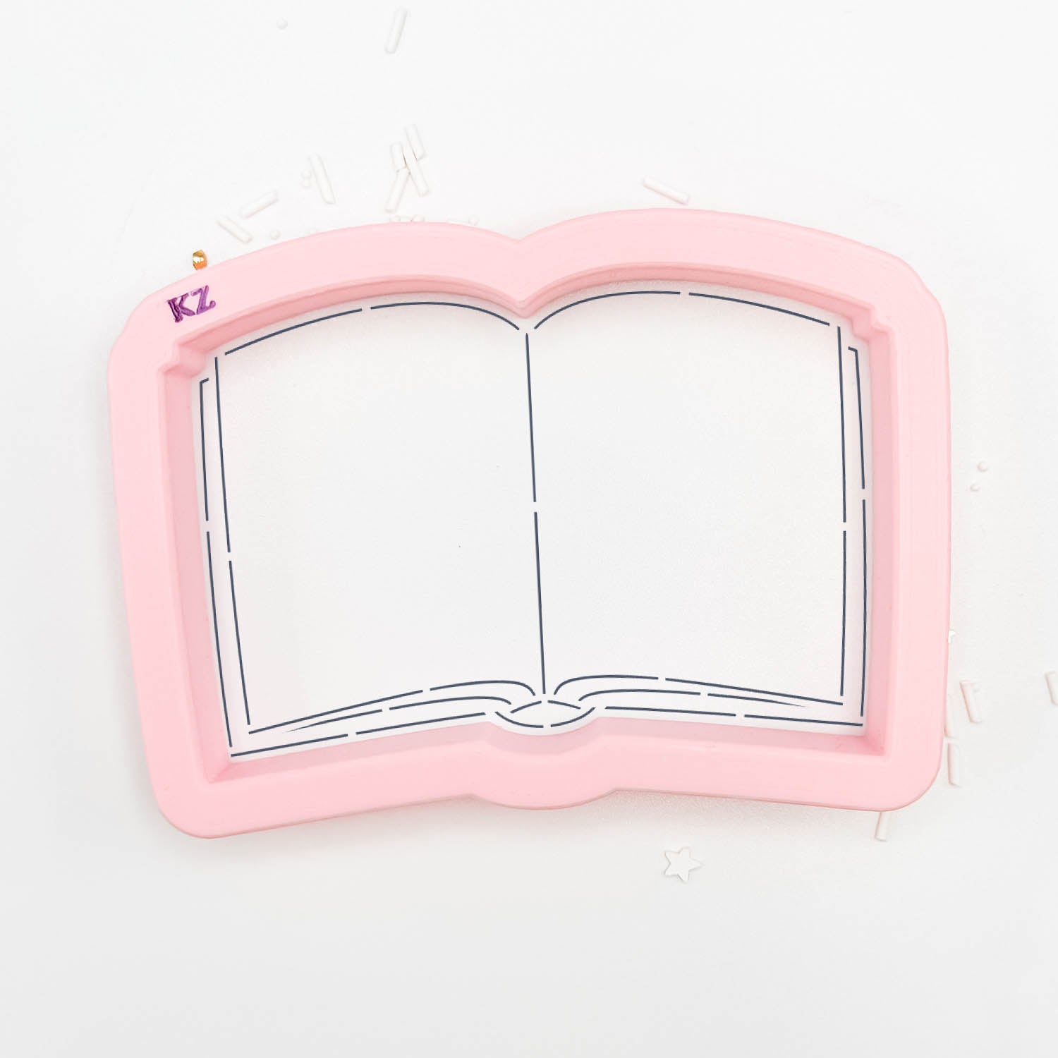 Cookie Cutters Open Book – Cookie Cutter & Stencil Set