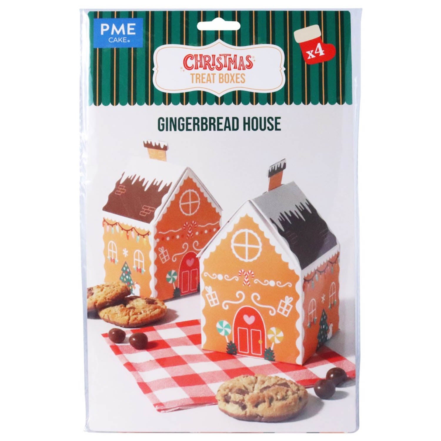 Supplies Christmas Treat Boxes - Gingerbread Houses