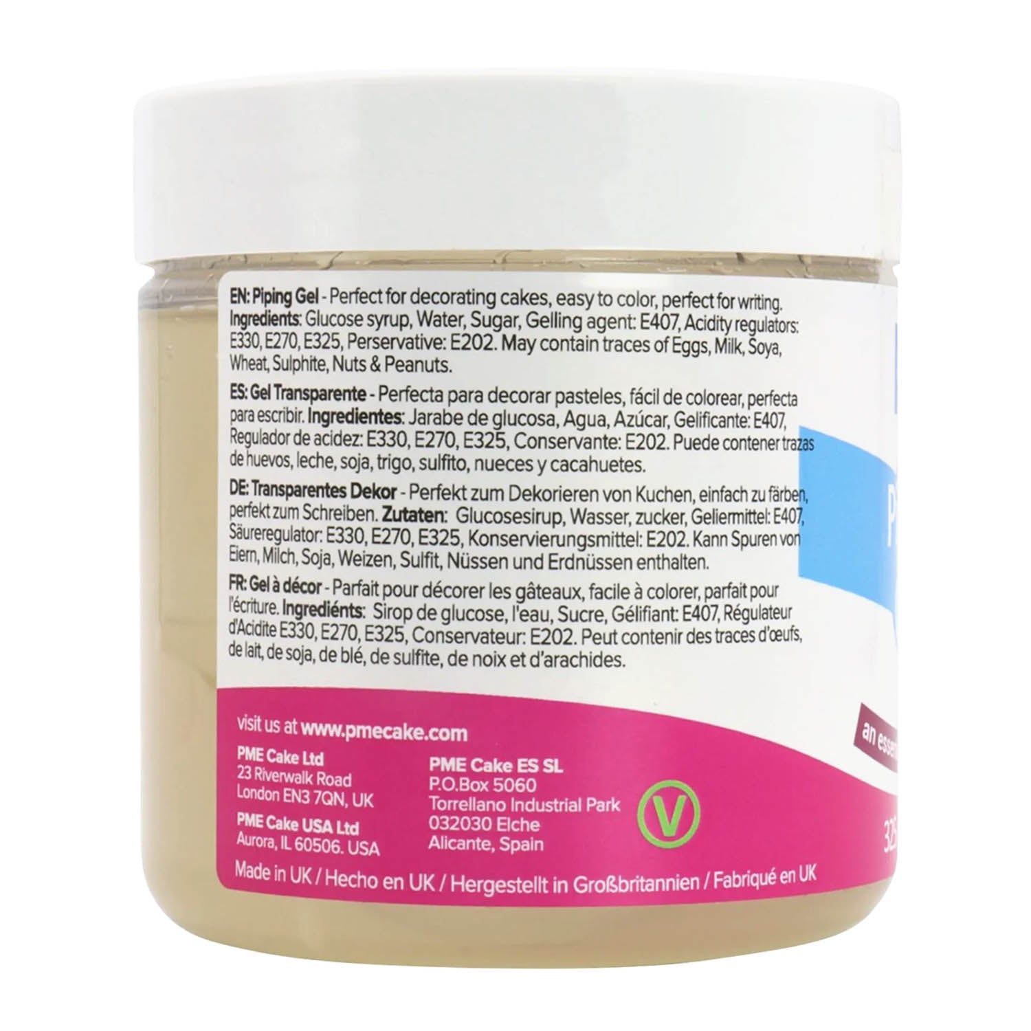 Supplies PME Piping Gel