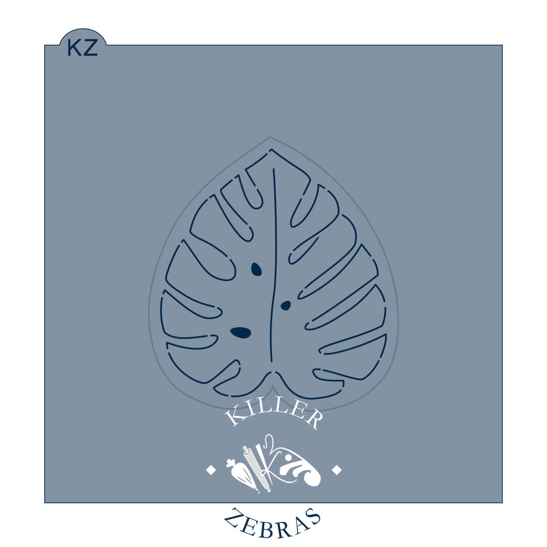 Cookie Cutters Palm Leaf Cutter/Stencil